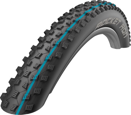Schwalbe Vouwband Rocket Ron - SuperGround - TLE - 27.5 x 2.8 inch / 70-584 - ADDIX SpeedGrip - Zwart van Merkloos