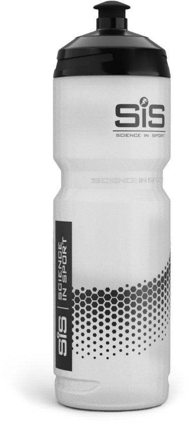 Science in Sport Bidon 800ml - BPA vrij - Met praktisch Easy Mix Systeem, waterfles voor fietsen, fitness, wandelen en werk, vaatwasmachinebestendig - Drinkfles van Science in Sport