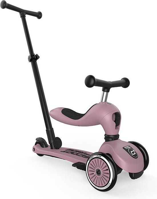 Scoot & Ride Highwaykick 1 Push & Go - Wildberry - PRE ORDER levering 10/04 van Scoot & Ride