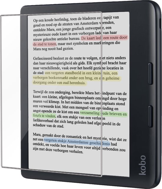 Screenprotector - Geschikt voor - Kobo Libra Colour - Screenprotector Bescherm Glas Gehard Screen Protector van OMENXT.
