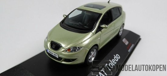 Seat Toledo III (Mint) 1/43 Dealermodel - Modelauto - Schaalmodel - Model auto - Miniatuurautos - Miniatuur auto van Seat