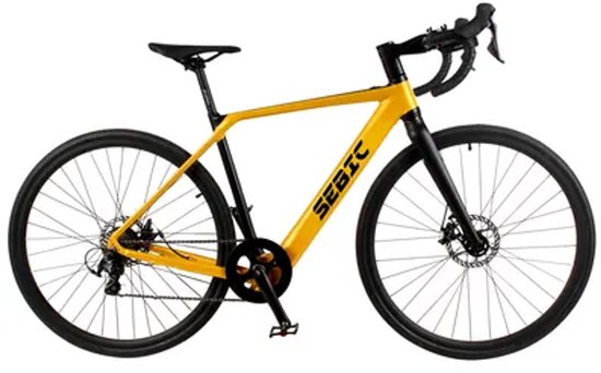 Sebic BEF-700C Gravel E-Bike – 36V 250W Bafang Motor – Verborgen LG Accu 10Ah – Shimano 9-Speed – 700C Aluminium Frame – Koppel-Sensor – Schijfremmen – Slechts 16.5kg – Tot 25 km/u van Sebic