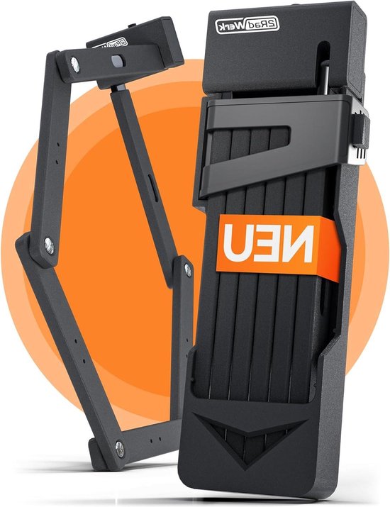 Secure Fold ART gecertificeerd vouwslot - hoge veiligheid niveau - e-bike-slot met houder Fatbike slot van ABUS