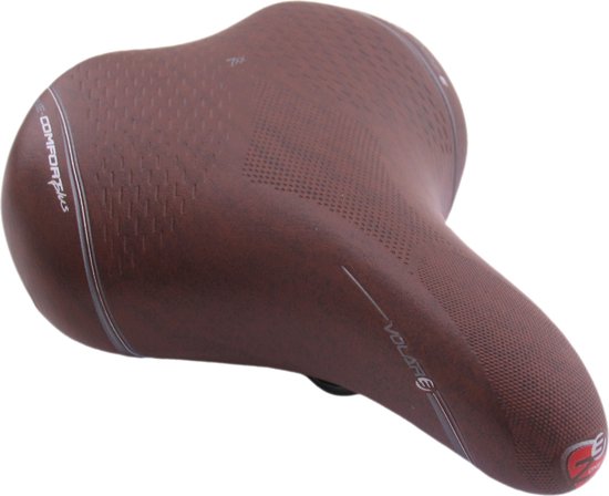 Selle Bassano zadel Big City XXL Bruin van Selle Bassano