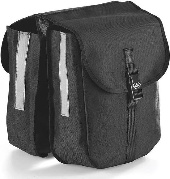 Selle Monte Grappa Urban City Dubbele Fietstas - Kunstleer - Zwart van Selle Monte Grappa