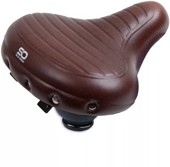 Selle Orient Relax Premium Fietszadel - Waterdicht - Bruin - Comfort van Selle Orient