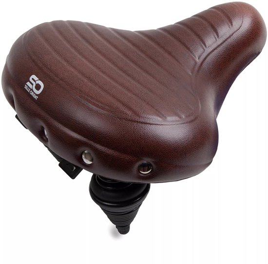 Selle Orient Relax Premium Fietszadel - Waterdicht - Bruin - Comfort