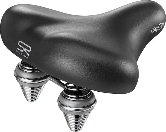 Selle Royal Fietszadel Gipsy unisex zwart van Selle Royal
