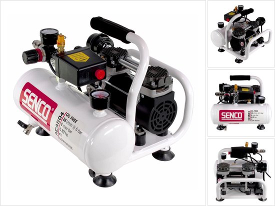 Senco AC4504 geluidsarme 8 bar compressor