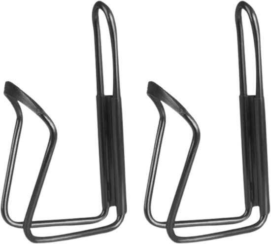 Set van 2 ultralichte en robuuste flessenhouders voor fietsen - hoogte 155 mm, diameter 75 mm