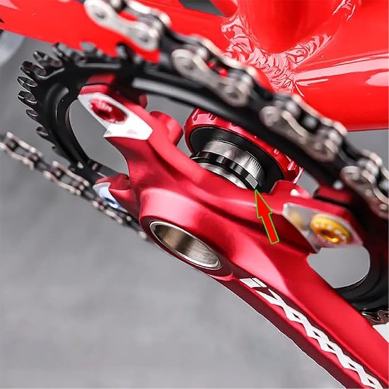 Set van 6 Fietspedaal Lagerdichtingen voor BB86/91/92/BB30/PF30