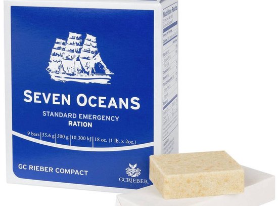 Seven Oceans Standard Emergency Ration - Noodvoedsel rantsoen - 1x500gr