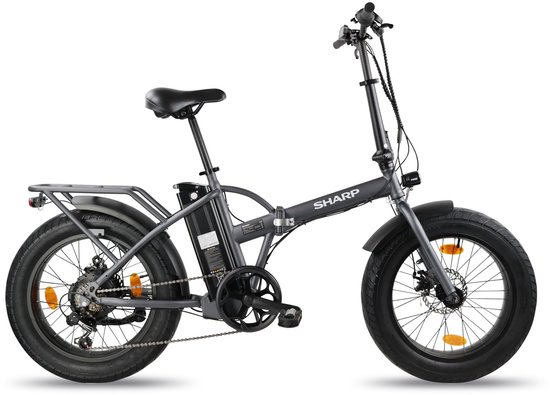 Sharp Fat Folding elektrische vouwfiets 10.4Ah 20 inch van Sharp