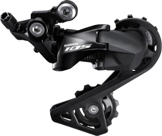 Shimano Achterderailleur 105 R7000 11s Korte Kooi Zwart van Merkloos