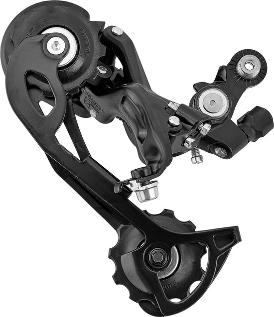 Shimano Achterderailleur Alivio Rd-m3100 9 Sp Staal/alu Zwart van Shimano
