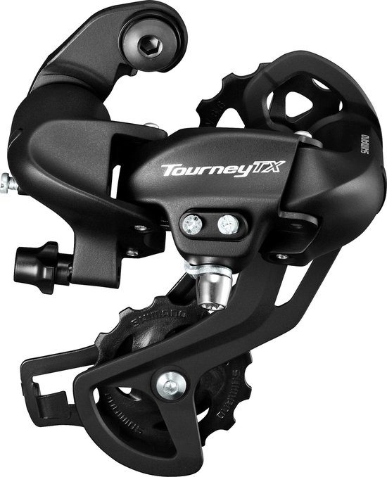 Shimano Achterderailleur Tourney Rd-tx800 7/8s Zwart van Merkloos