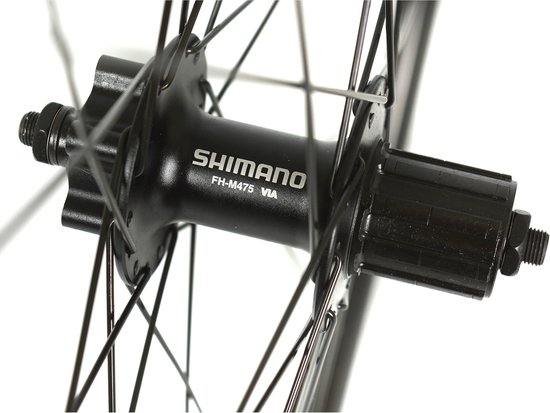 Shimano Achterwiel 28 Gravel 19 M475 disc 135mm QR van Shimano