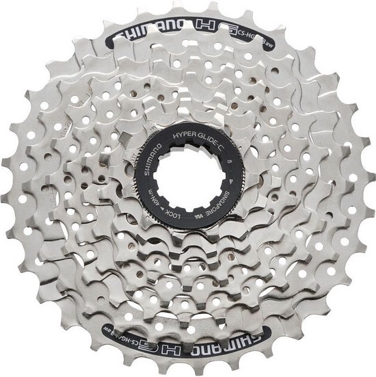 Shimano Cassette Acera 8s 11-30t Zilver van Merkloos