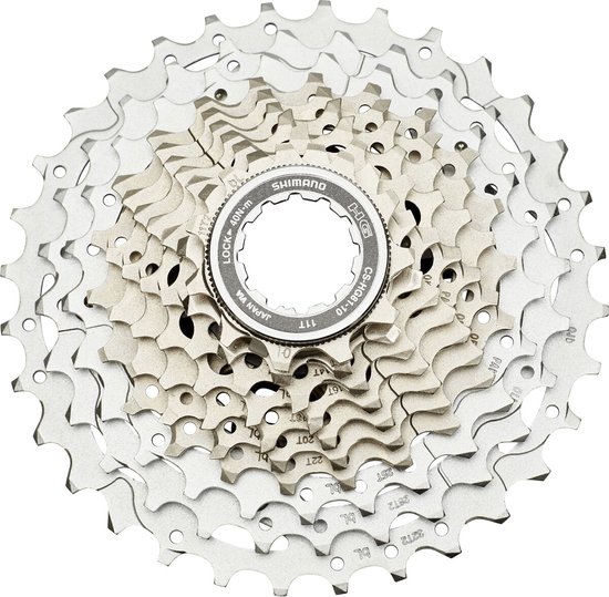 Shimano Cassette Slx Hg81 11-34t 10s Staal Zilver