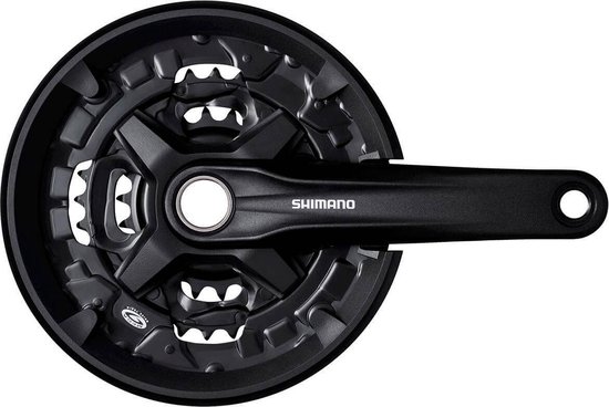 Shimano Crankstel Altus 22-32-44t 170 Mm Kettingscherm Zwart van Shimano