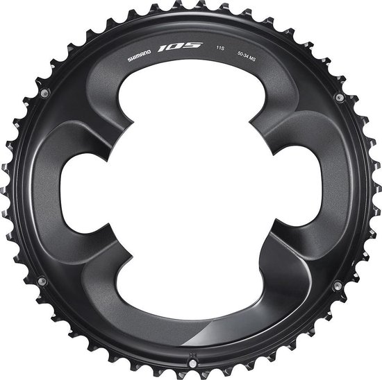 Shimano Kettingblad 105 R7000 50t 110 Mm 11s Zwart van Shimano