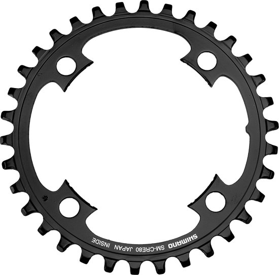 Shimano Kettingblad Steps Sm-cre80/cre80-b 38t 104 Mm Zwart