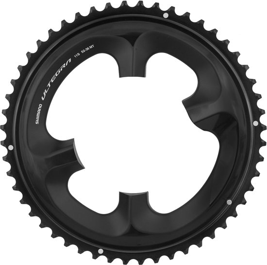 Shimano Kettingblad Ultegra Fc-r8000 52t-mt 110 Mm 11s Zwart van Merkloos