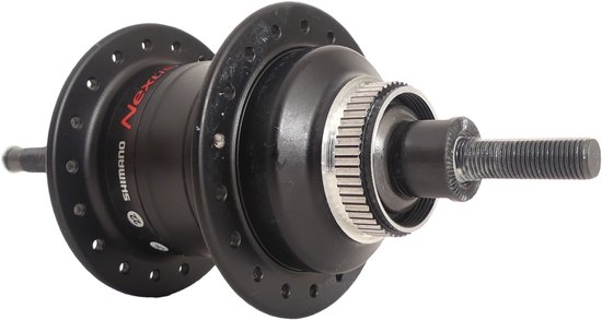 Shimano Nexus 3 SG-3D55 versnellingsnaaf - Schijfrem - 36-gaats - Zwart van Merkloos