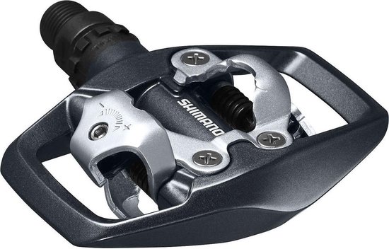 Shimano Pedalen Ed500 Mtb Spd Zwart/zilver Set van Shimano
