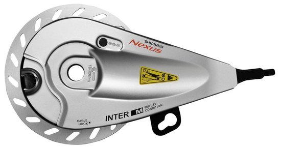 Shimano Rollerbrake Nexus Br-c3000 Voor 3,5 Mm Zilver van Shimano