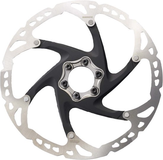 Shimano SM-RT76 Remschijf 6-bouts Metaal/Resin Diameter 180mm