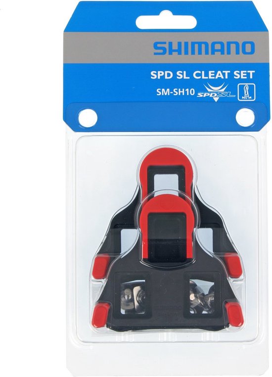 Shimano SPD-SL Schoenplaatje - Rood van Shimano