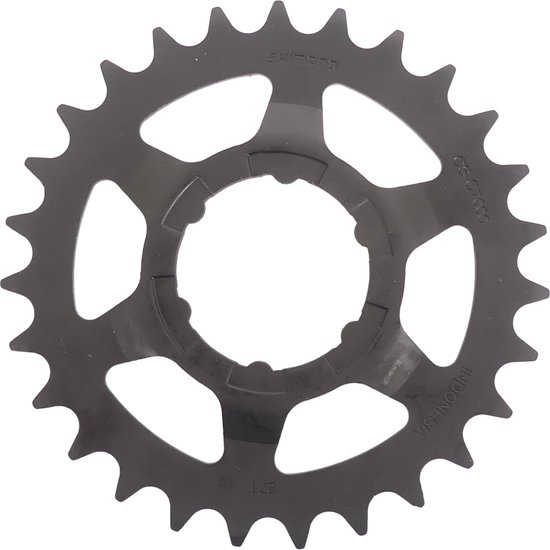 Shimano Tandwiel 27T 1/2x3/32 zwart van Shimano