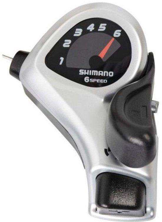 Shimano Versteller rechts 6 speed ST-TX50 zwart/zilver van Shimano