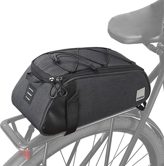SHOP YOLO-fietstassen-Waterproof Bicycle Bags for Luggage Carriers-Transport Bag with Shoulder Strap and Handle-7L van SHOP YOLO
