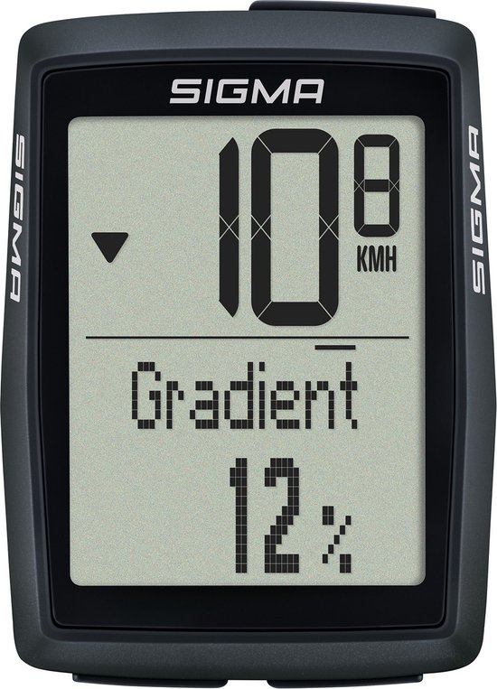 Sigma BC 14.0 WL STS CAD Fietscomputer - 14 functies - Draadloos incl. trapfrequentiesensor
