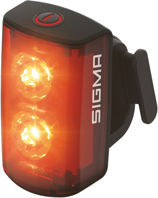 Sigma BUSTER RL 80 Flash USB Fiets Achterlicht - 80 Lumen - Oplaadbaar van Sigma