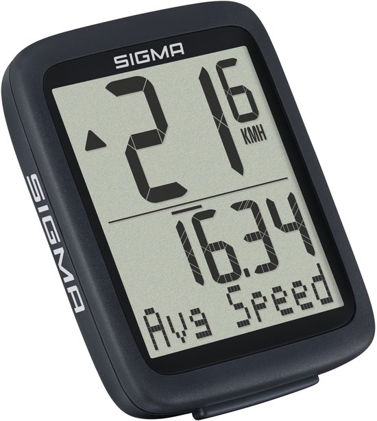 Sigma - Fietscomputer - BC8.0 WR ZW - van Sigma
