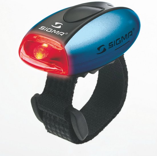 Sigma Micro - Verlichtingsset - LED - Batterij - Zwart/Blauw/ Rood