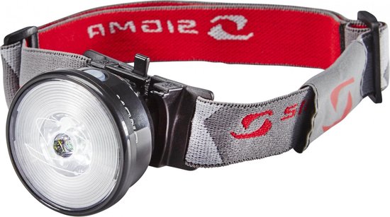 Sigma Mono HL - Hoofdbandlamp - LED - USB - Geint. Accu - Zwart