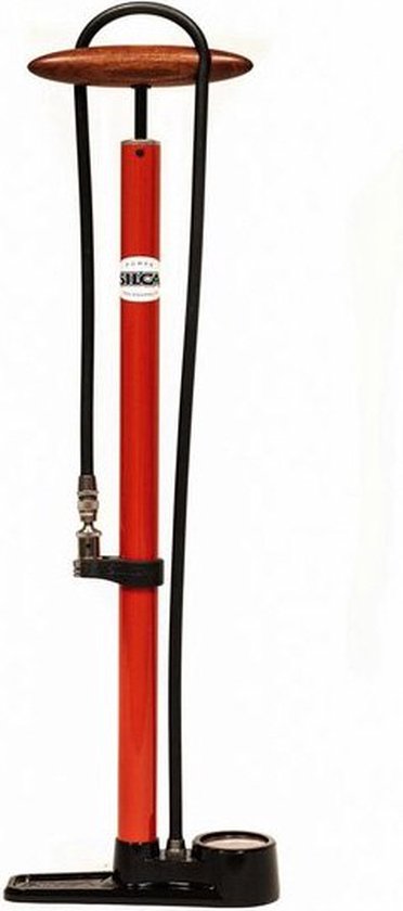 Silca Pista Vloerpompen Rood 220 Psi