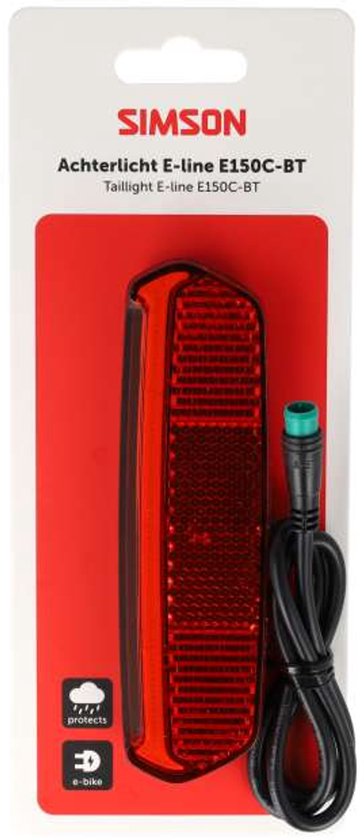 Simson achterlicht Aurora E-line E150C-BT - E-Bike (ebike)