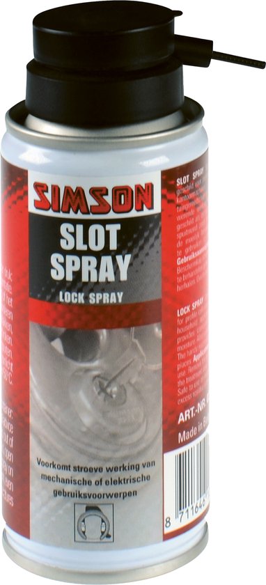 Simson Deurslot ontdooier / De-Icer / Slotspray / Onderhoudsspray sloten 100ml van Simson