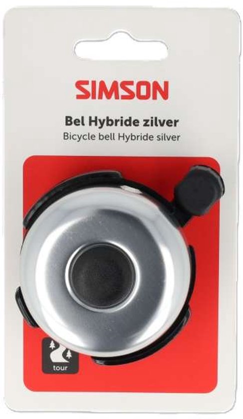 Simson Fietsbel - Hybride - Zilver van Simson