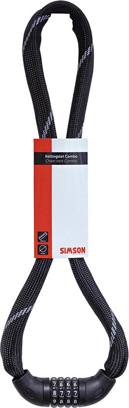 Simson Kettingslot Combo met cijfercode 6x100mm van Simson