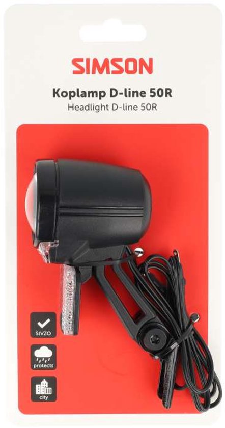 Simson koplamp Aurora D-line 50R - Dynamo