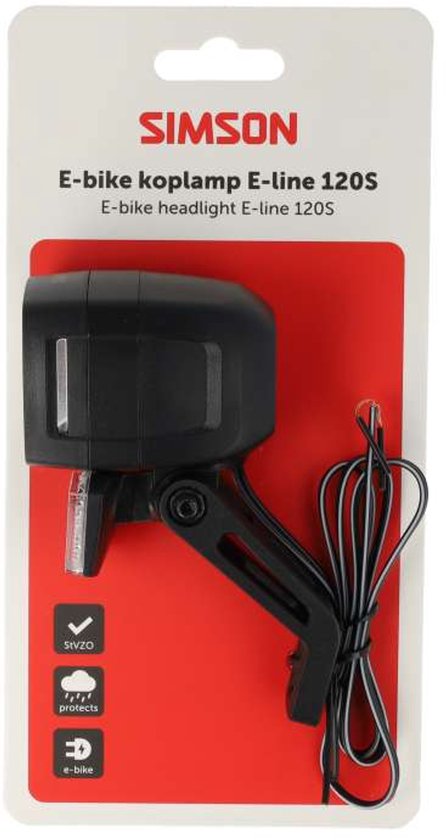 Simson koplamp Aurora E-line 120S - E-Bike (ebike)