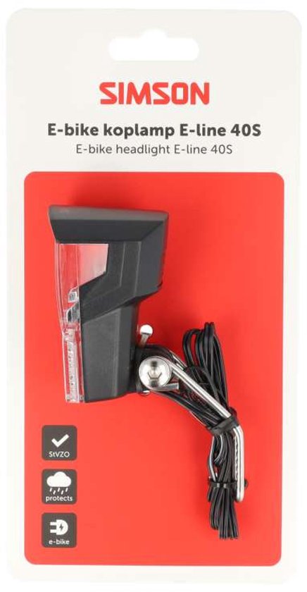 Simson koplamp Aurora E-line 40S - E-Bike (ebike)