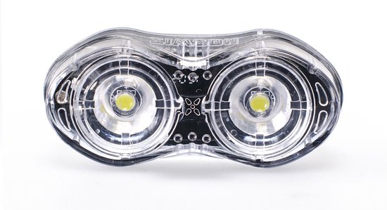 Simson Koplamp Eyes Usb Led Oplaadbaar Zwart