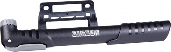 Simson Minipomp Frame Basic 20 Cm Zwart van Simson